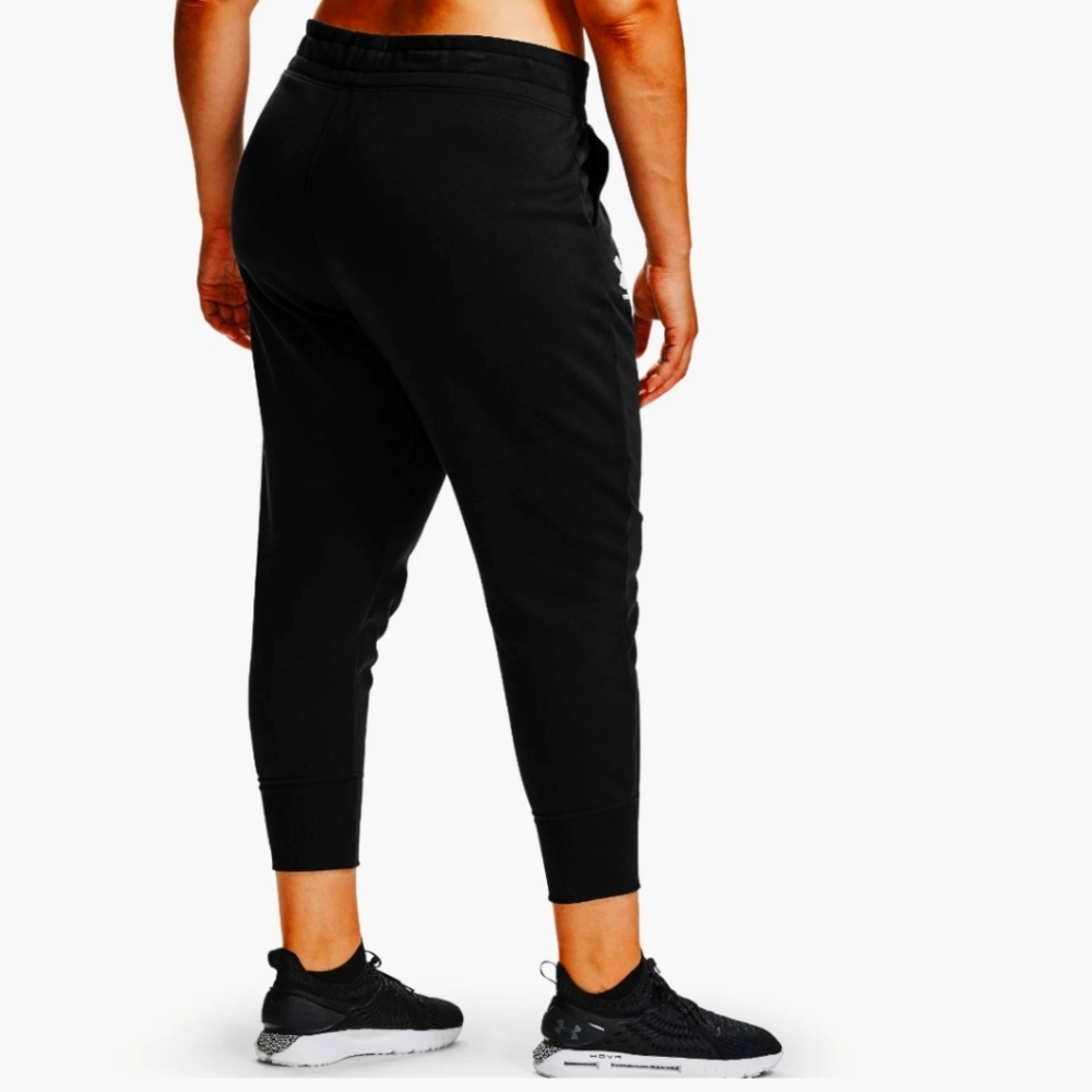 NWT Women's Under Armour Rival Fleece Joggers - Picture 7 of 9